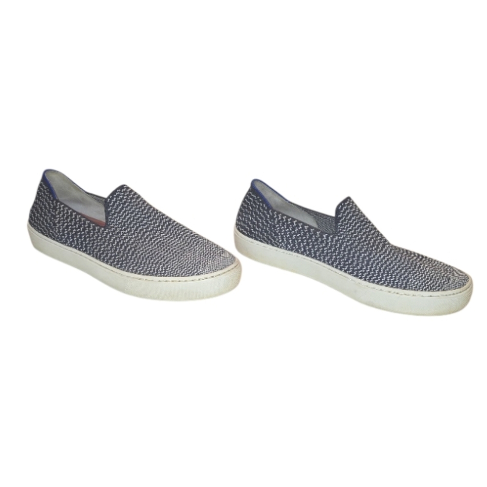 Rothy's The Original Slip On Sneaker in Retired Maritime Gradient - Picture 3 of 7